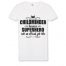 Butterfly Print Customised Childminder Superhero T-shirts